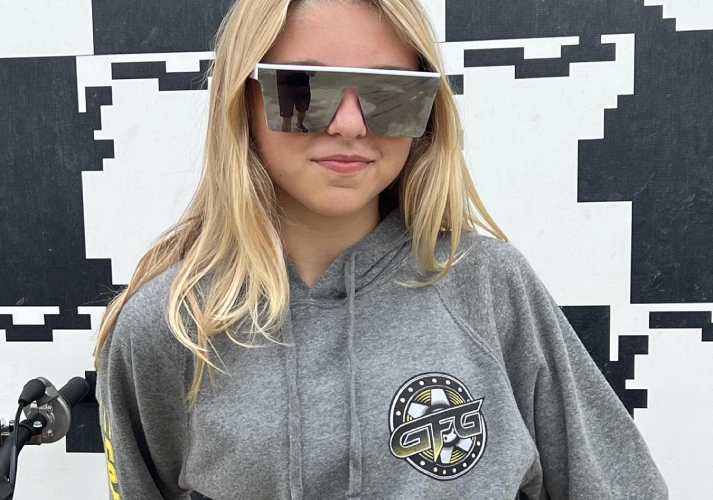 Girls racing hoodies