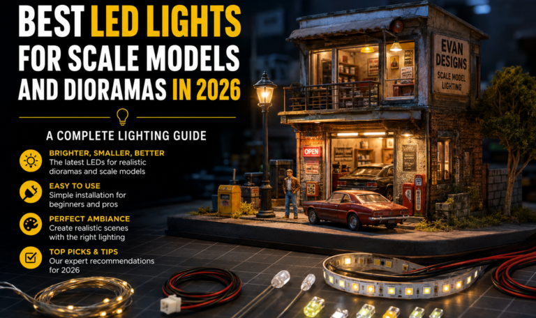 Best LED Lights for Scale Models and Dioramas in 2026: A Complete Lighting Guide
